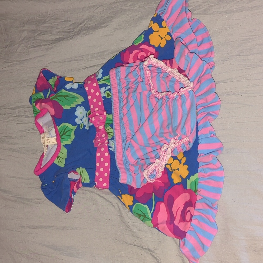 Matilda Jane dress with matching bloomers